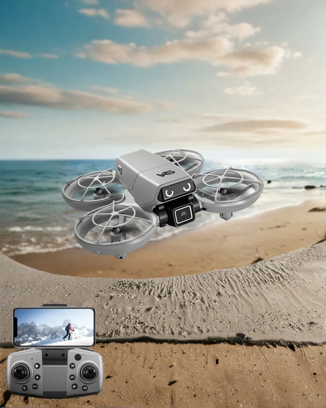 ni Drone Fotoğraf ve Video Çekimli Optical Hover Sistemli