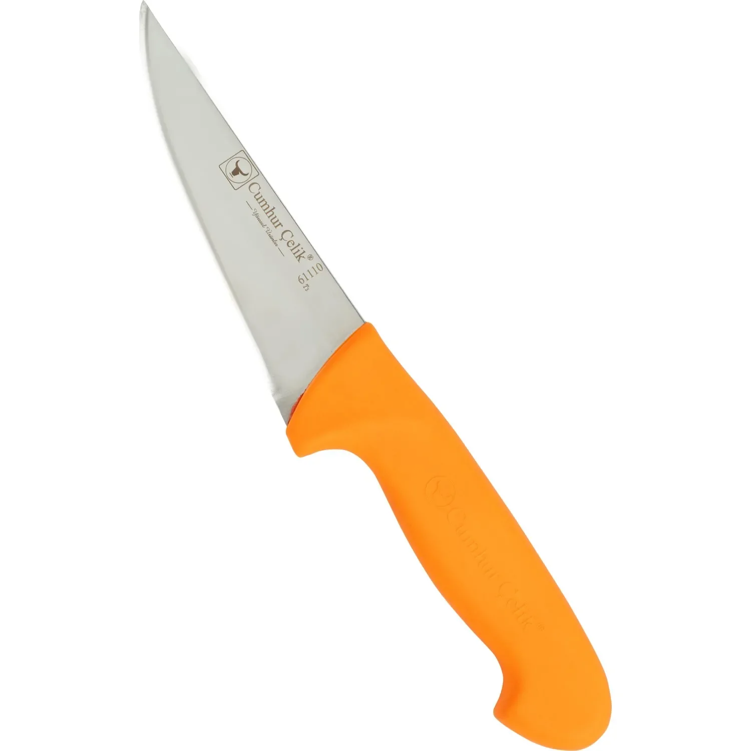 Sürmene 61110 Sivri Kasap Bıçağı, 13 cm, Kaymaz Sap