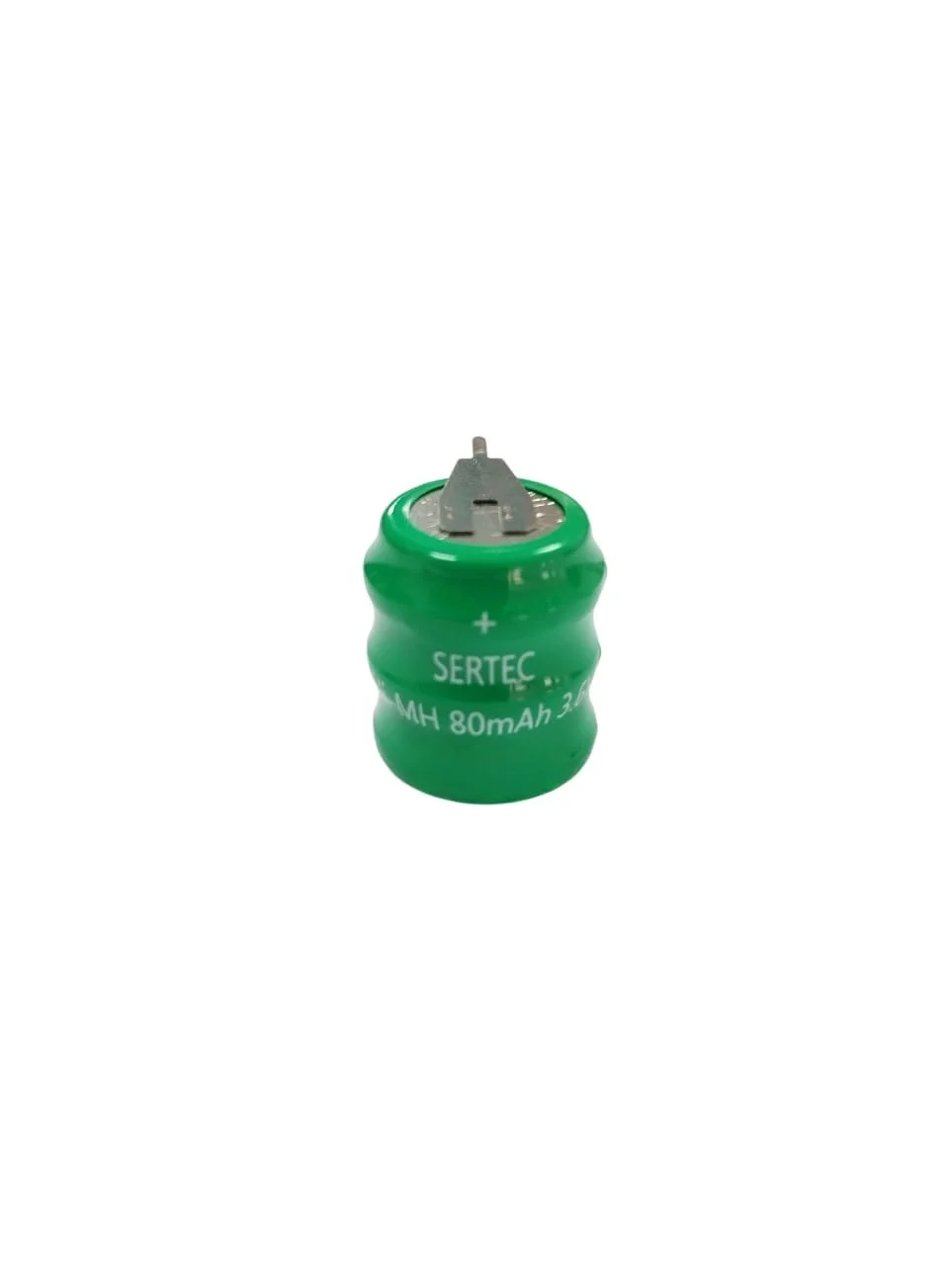 3.6V 3S1P 80 Mah 2 Pin NI-MH Buton Pil