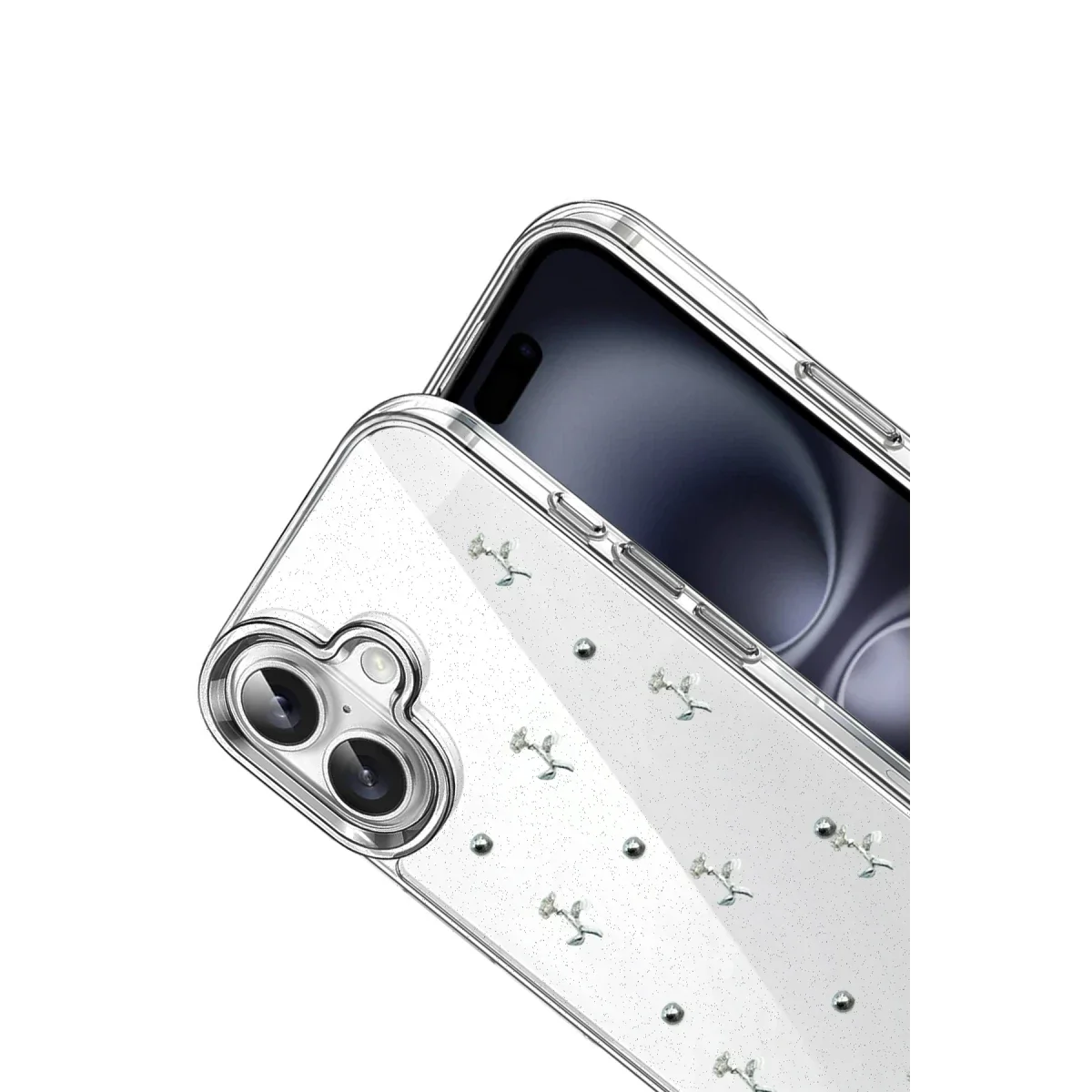 Apple iPhone 17 Fiyonk Desenli Kapak - Desen 4 görsel 3