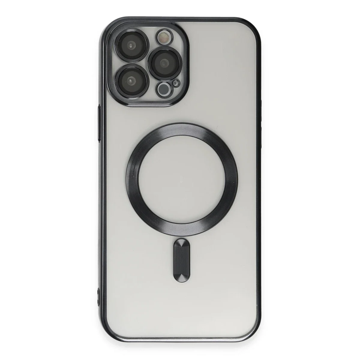 Apple iPhone 15 Pro Kılıf Kross Magneticsafe Kapak - Siyah görsel 3