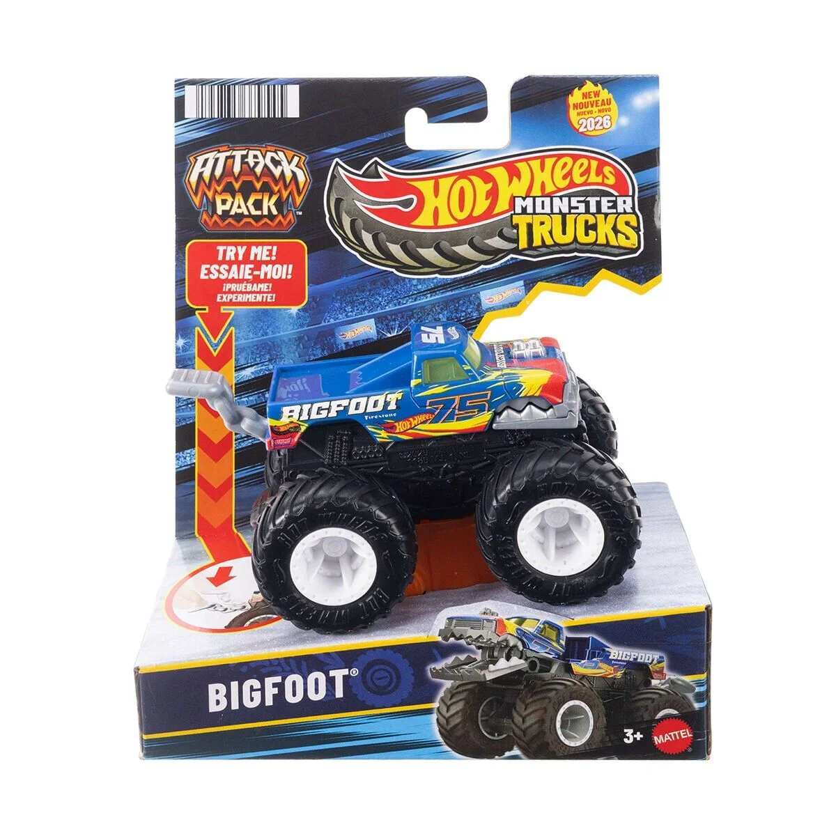 JMK92 Hot Wheels Monster Trucks Monster Trucks Atak Arabaları görsel 6