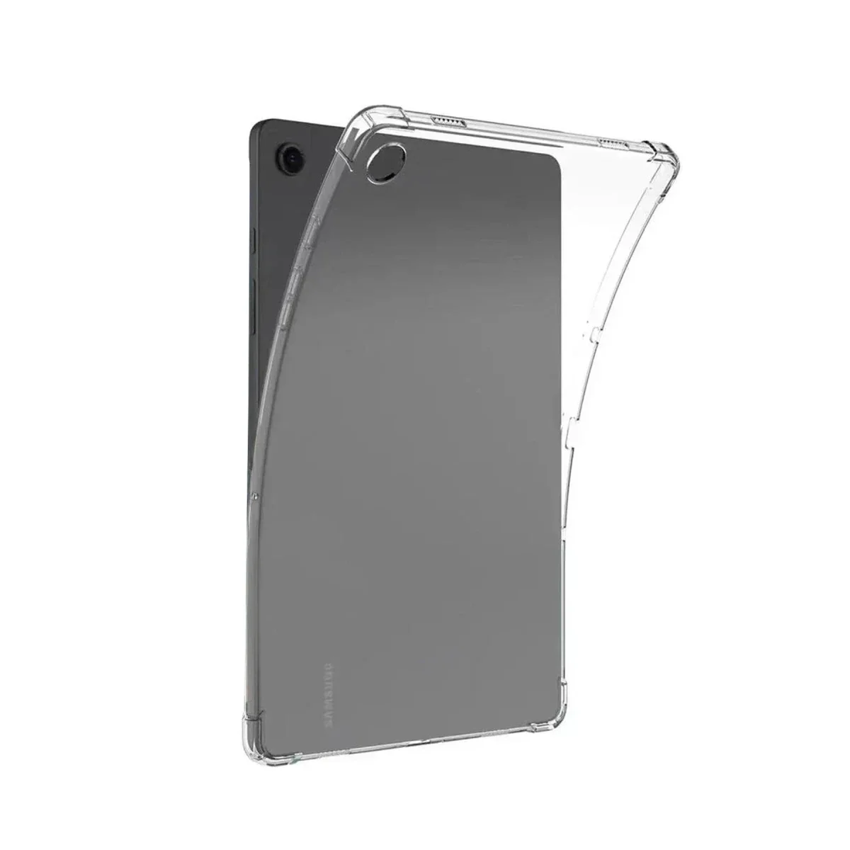 Samsung Galaxy Tab A11 Plus Anti Shock Tablet Silikon - Şeffaf görsel 2