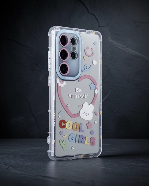 Samsung Galaxy S24 Ultra Kılıf Reflexion Desenli Kapak - Desen 1