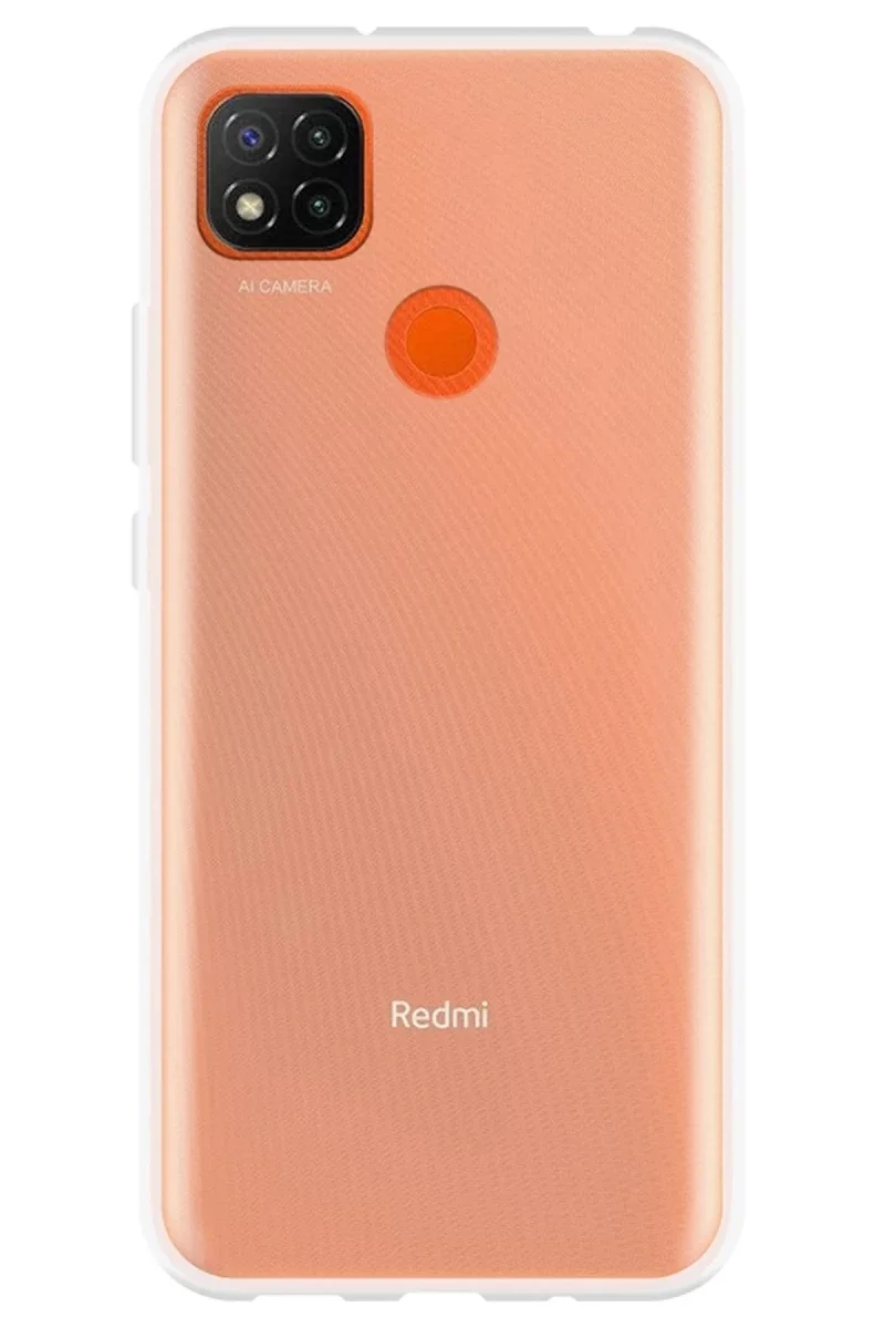 Xiao Red 9C Kılıf Lüx Şeffaf Silikon görsel 2