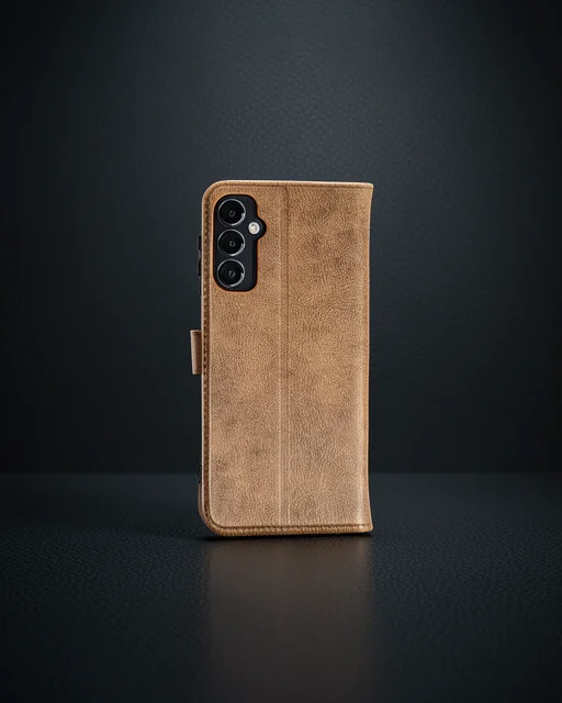 Samsung Galaxy M34 5g Kılıf Trend S Plus Kapaklı Kılıf - Taba