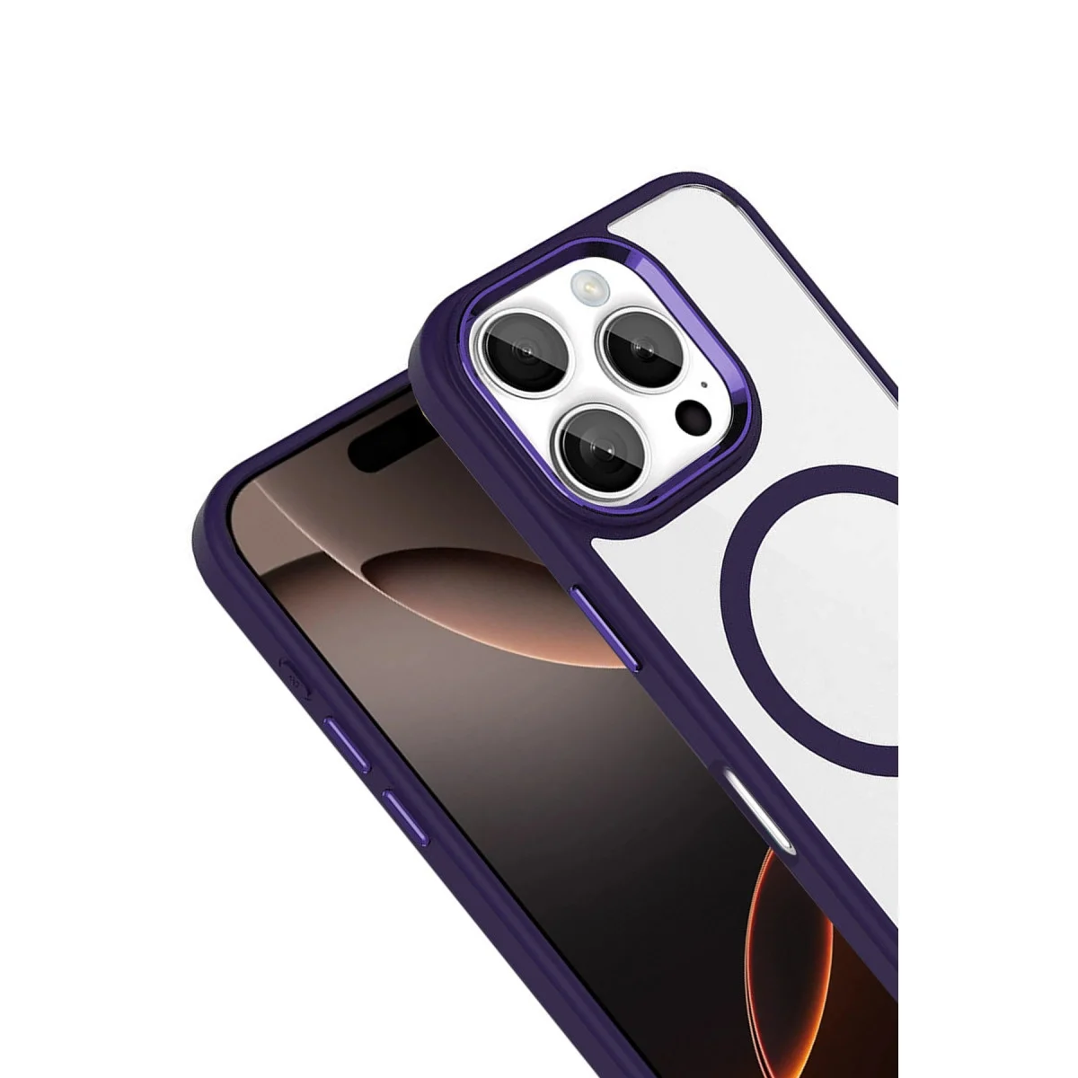Joko Apple İphone 16 Pro Max Terea Magsafe Kapak - Derin Mor görsel 2