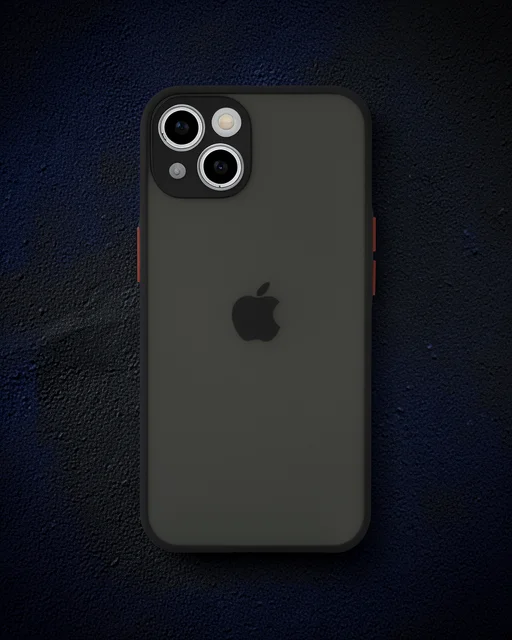 Apple İphone 15 Plus Kılıf Montreal Silikon Kapak - Siyah
