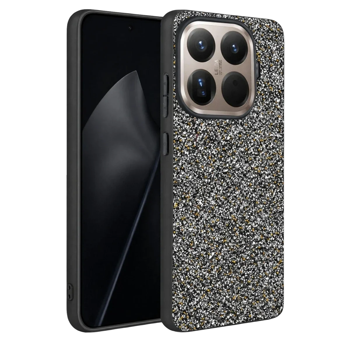 Onegif Xiaomi Mi 15T Pro Bright Simli Kapak - Gold
