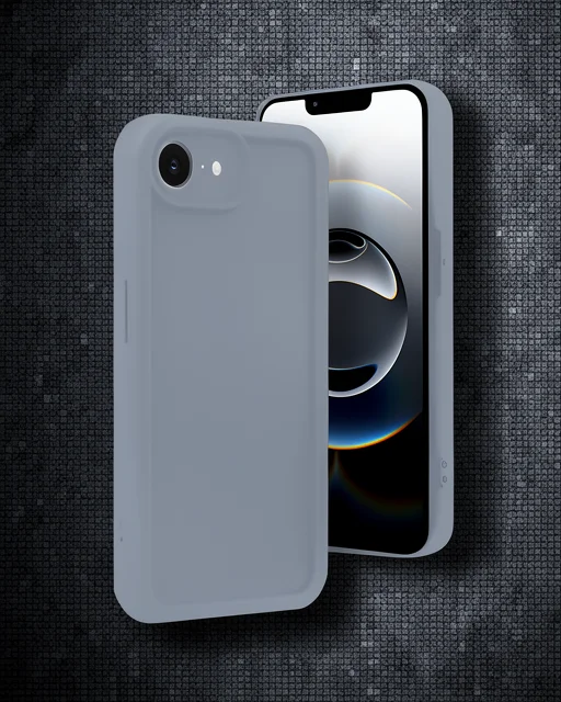 Apple İphone 16e Kılıf Viera Silikon - Gri