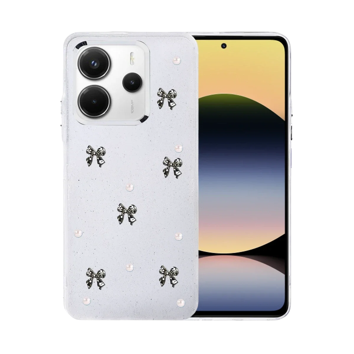 Xiaomi Redmi Note 14 4G Fiyonk Desenli Kapak - Desen 8