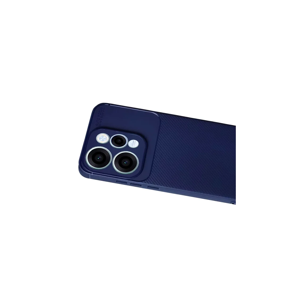 Oppo Reno 15 Auto Focus Karbon Kapak - Lacivert görsel 3