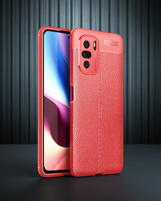 Xiaomi Poco F3 Kılıf Auto Focus Kapak - Kırmızı