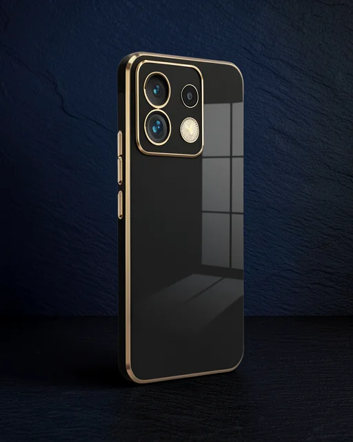Xiaomi Poco M6 Pro 4g Kılıf Volet Silikon - Siyah
