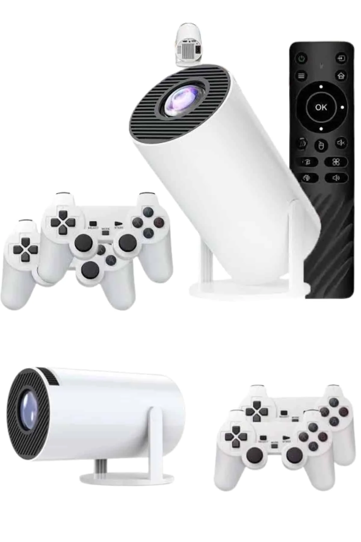 Full HD 8 GB Ayaklı Çift Kollu 4K Video Oyun Konsolu Taşınabilir Yeni Nesil görsel 4