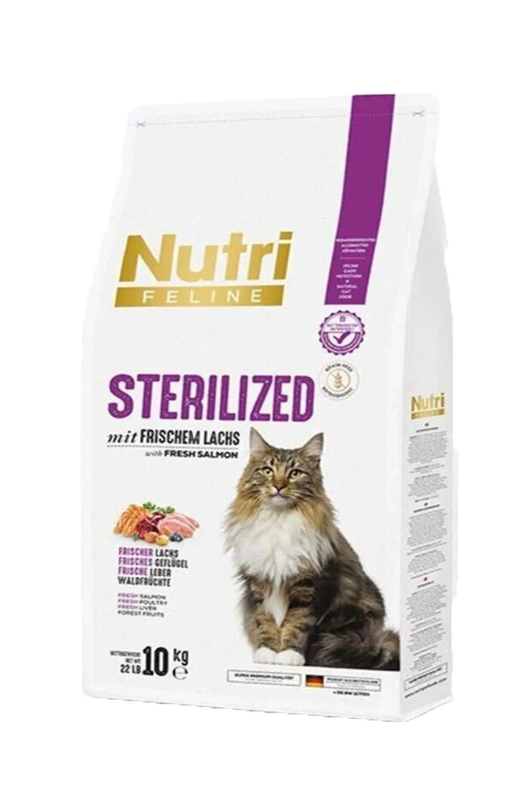 Sterılızed Frıschem Lachs Salmon 10Kg (Kısır Somonlu Kedi Maması)