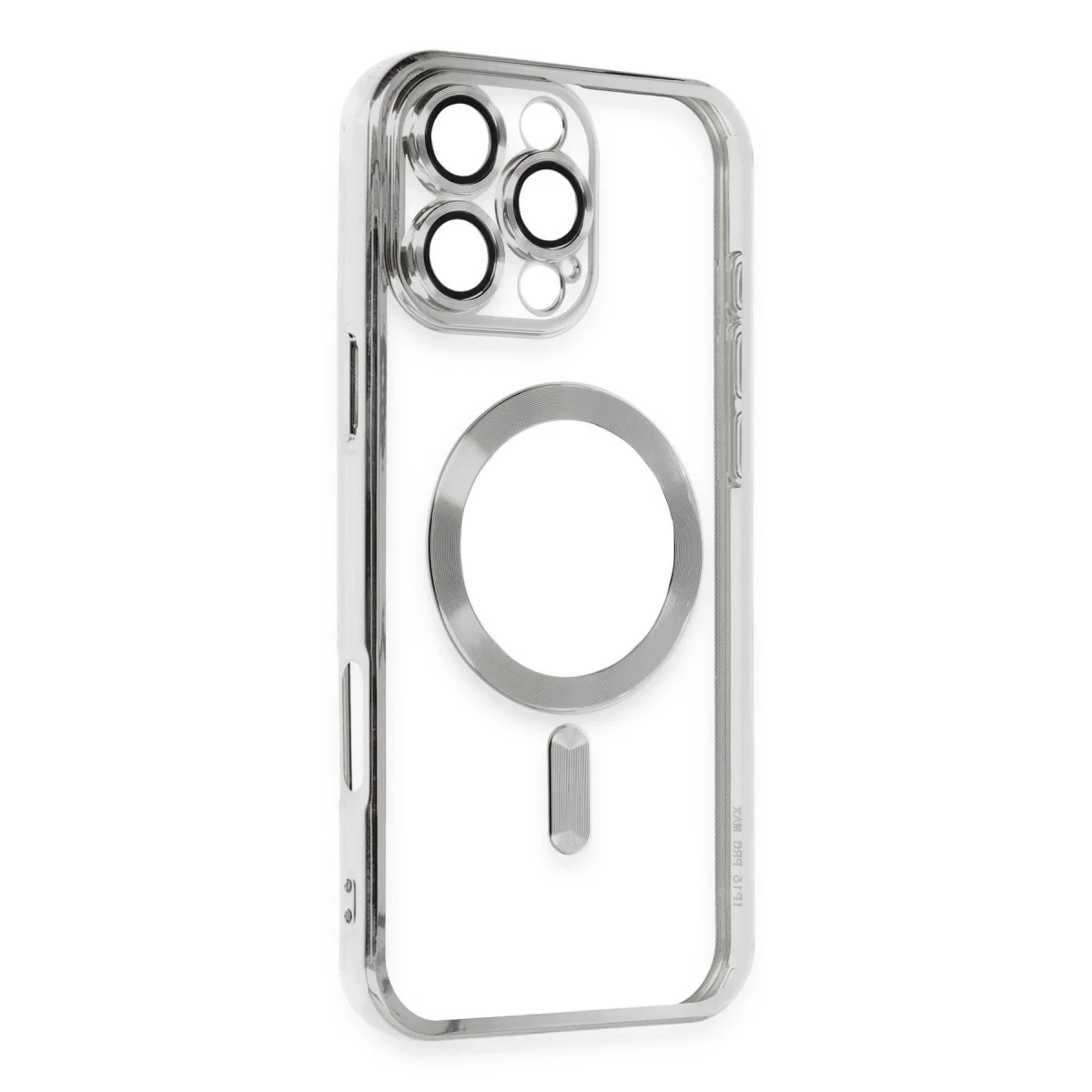 Apple İphone 16 Pro Max Kılıf Kross Magneticsafe Kapak - Gümüş görsel 2
