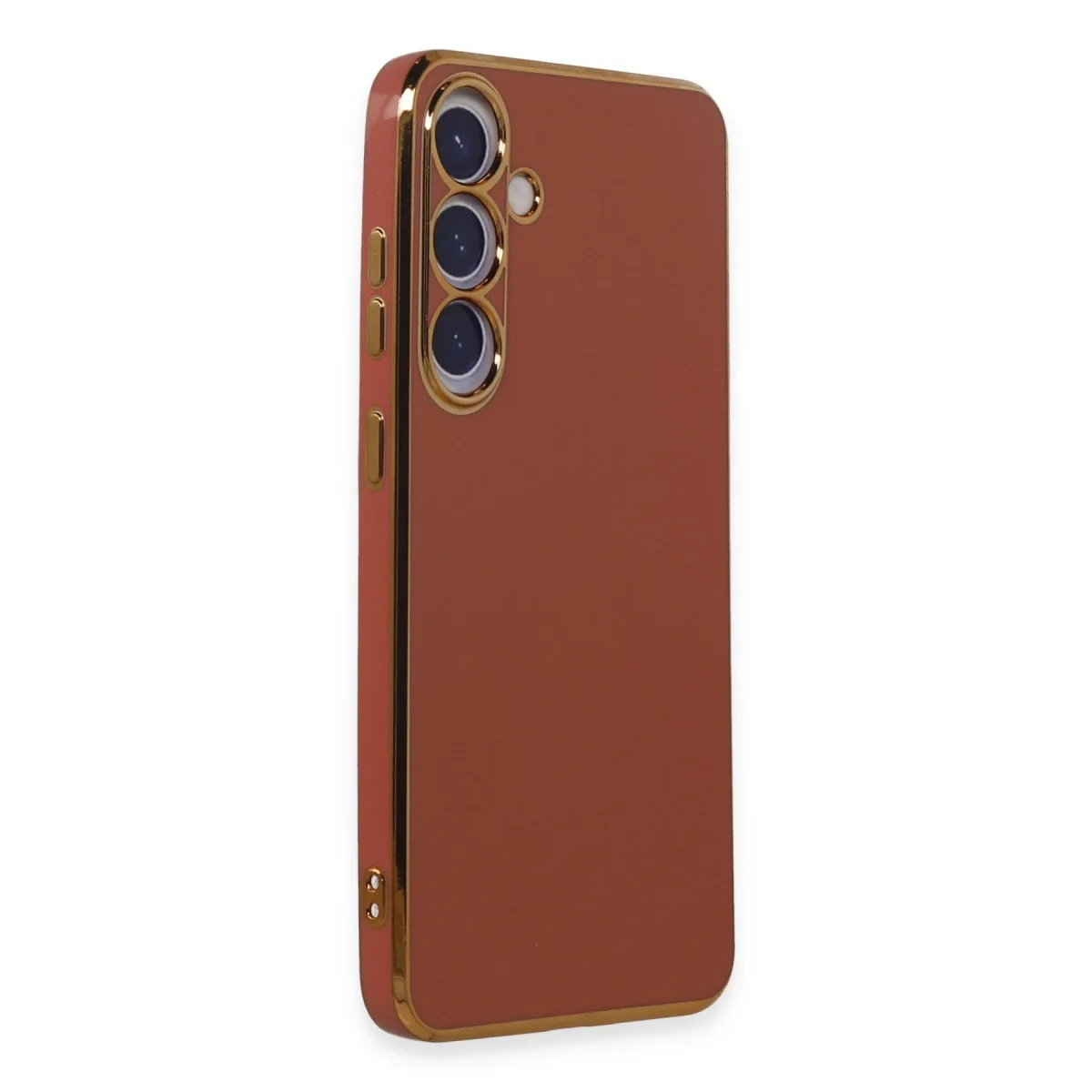 Samsung Galaxy S24 Kılıf Volet Silikon - Kırmızı görsel 2