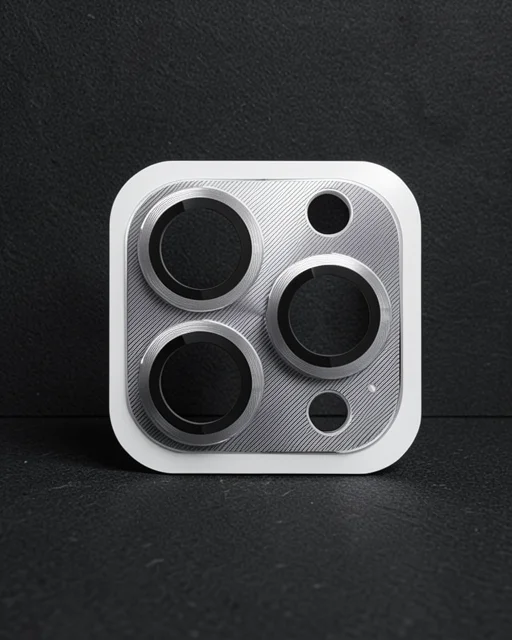 Apple İphone 16 Pro Max Pers Alüminyum Kamera Lens - Gri