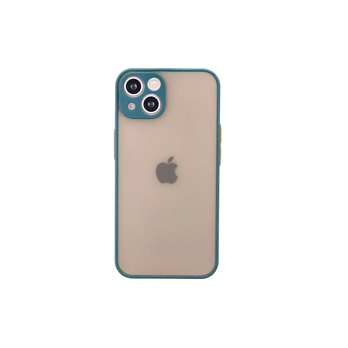 Apple iPhone 14 Kılıf Montreal Silikon Kapak - Yeşil görsel 3