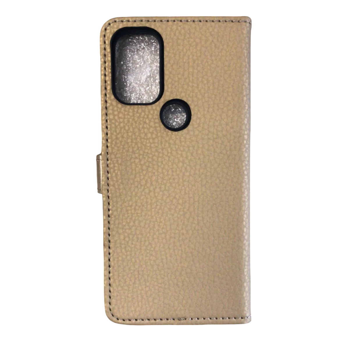 General Mobile GM21 Pro Trend S Plus Kapaklı Telefon Kılıf - Gold