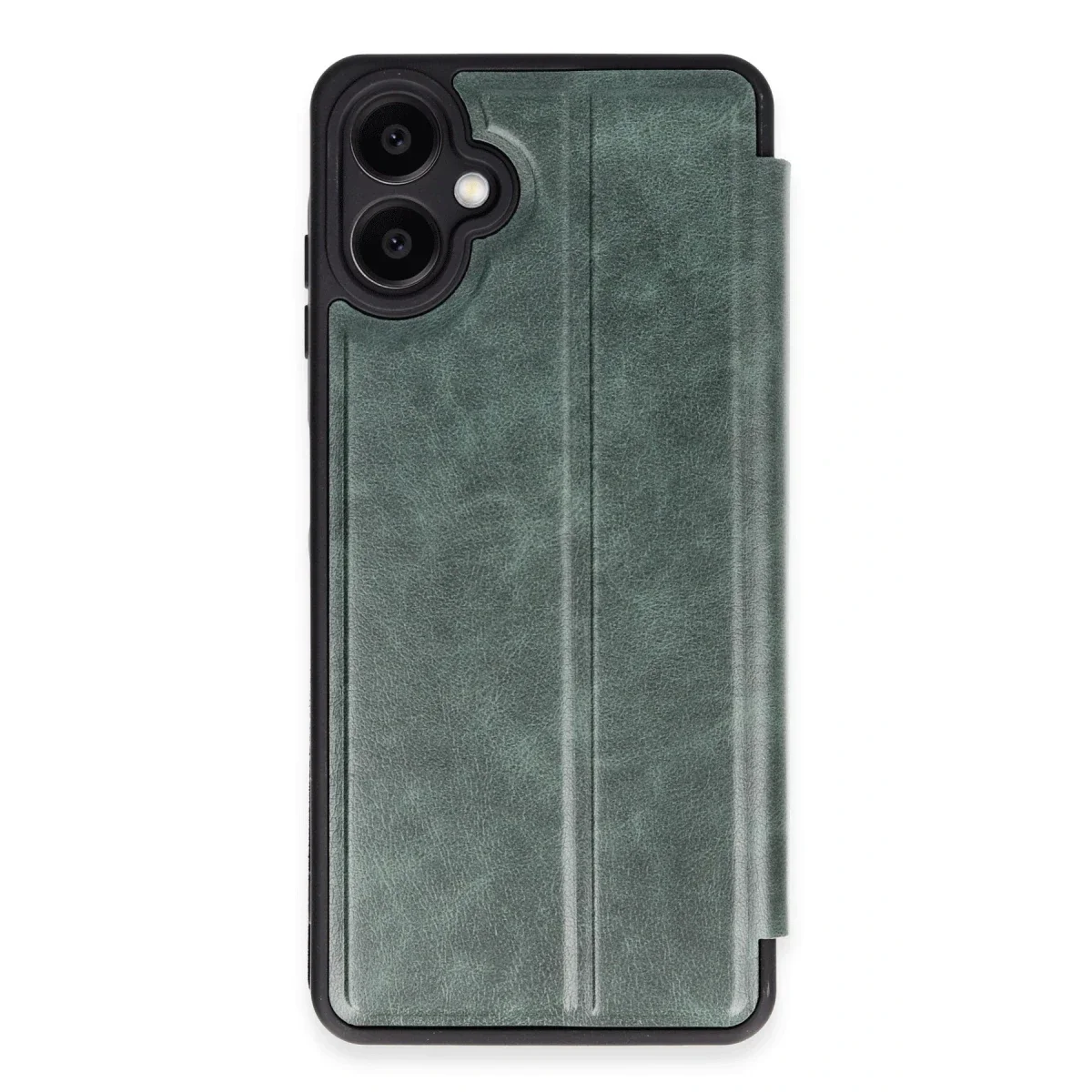 Samsung Galaxy A06 Kılıf Flip Cover - Koyu Yeşil