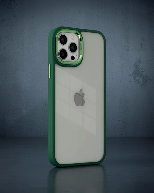 Apple İphone 12 Pro Max Kılıf Dora Kapak - Haki Yeşil
