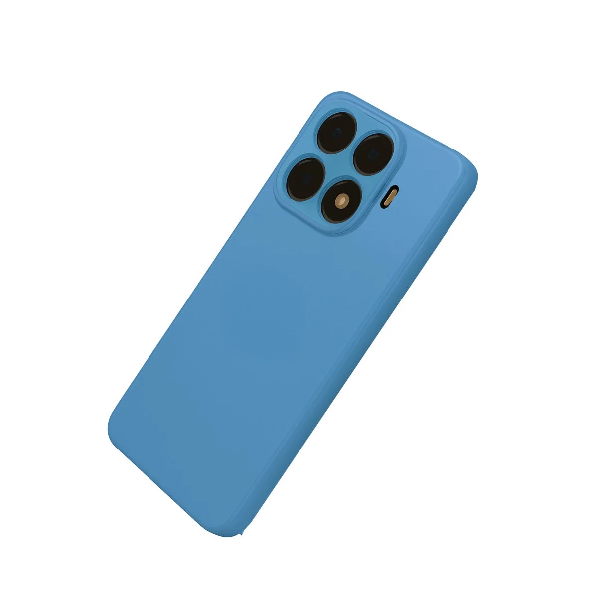 Xiaomi Mi 15t Pro Nano İçi Kadife Silikon - Mavi görsel 3