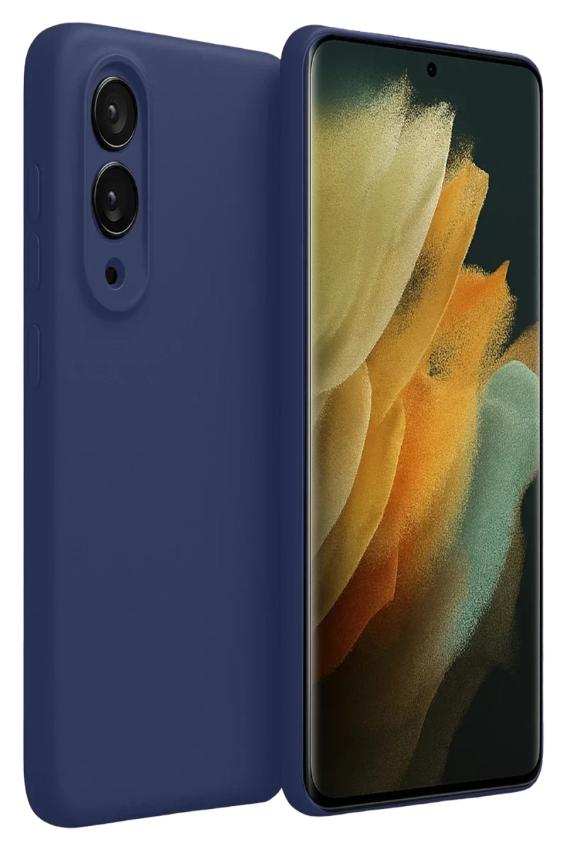 Samsung Galaxy S25 Edge First Silikon - Lacivert