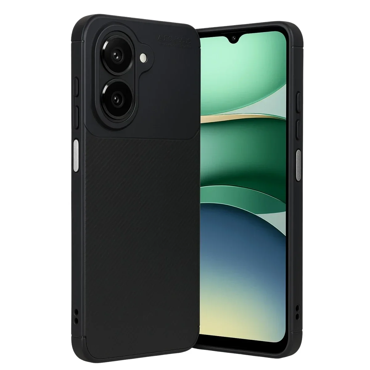 Samsung Galaxy A07 4G Auto Focus Karbon Kapak - Siyah