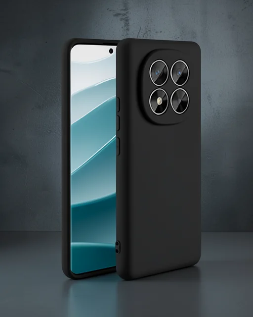Xiaomi Redmi Note 14 Pro 4g Kılıf First Silikon - Siyah