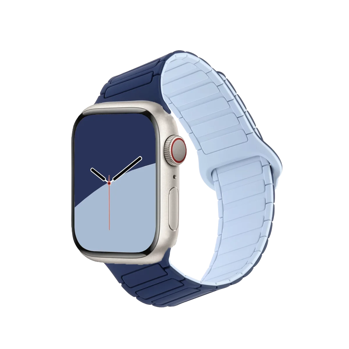 Apple Watch Ultra 49mm Armor Manyetik Kordon - Açık Mavi