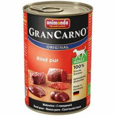 GranCarno Sığır Etli Yetişkin Köpek Konservesi 400 Gr