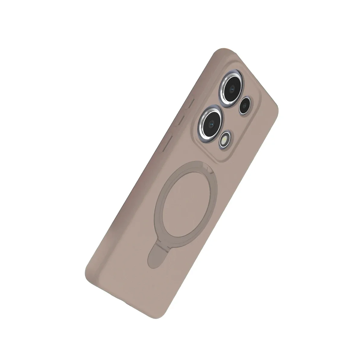 Xiaomi Redmi Note 13 Pro 4G Regal Magsafe Standlı Kapak - Çöl Titanyum görsel 4
