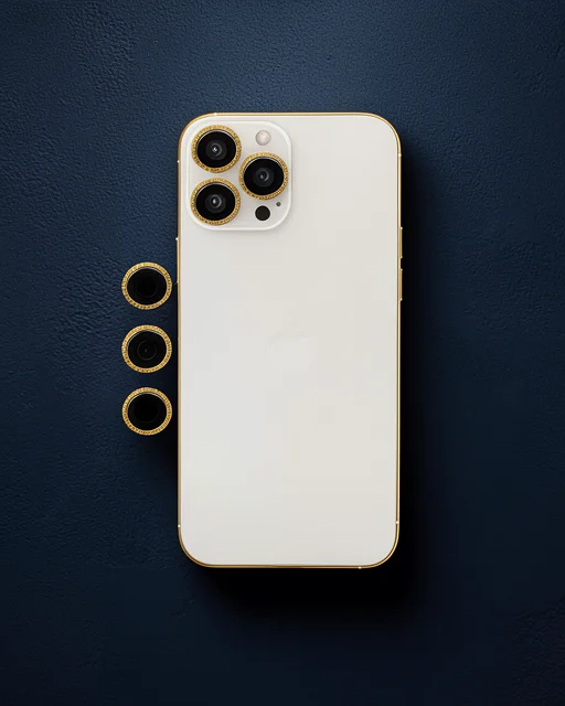 Apple İphone 12 Pro Shine Kamera Lens - Gold
