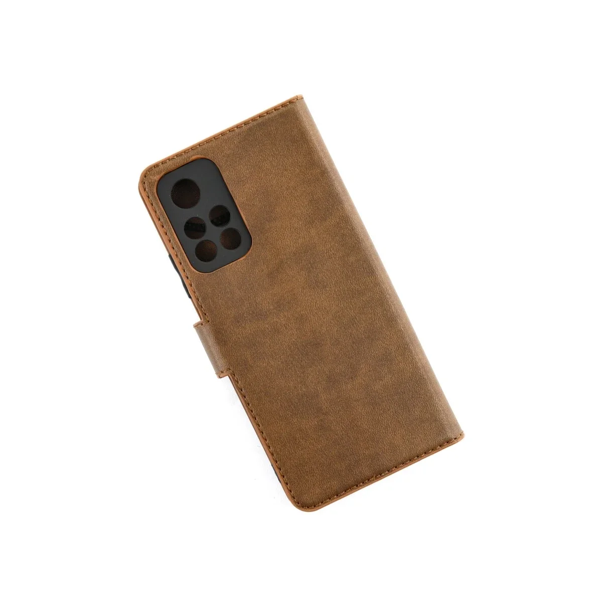 Xiaomi Redmi Note 11T Kılıf Trend S Plus Kapaklı Kılıf - Taba görsel 2