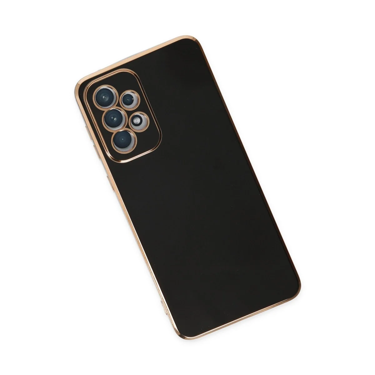 Samsung Galaxy A73 5g Kılıf Volet Silikon - Siyah görsel 2