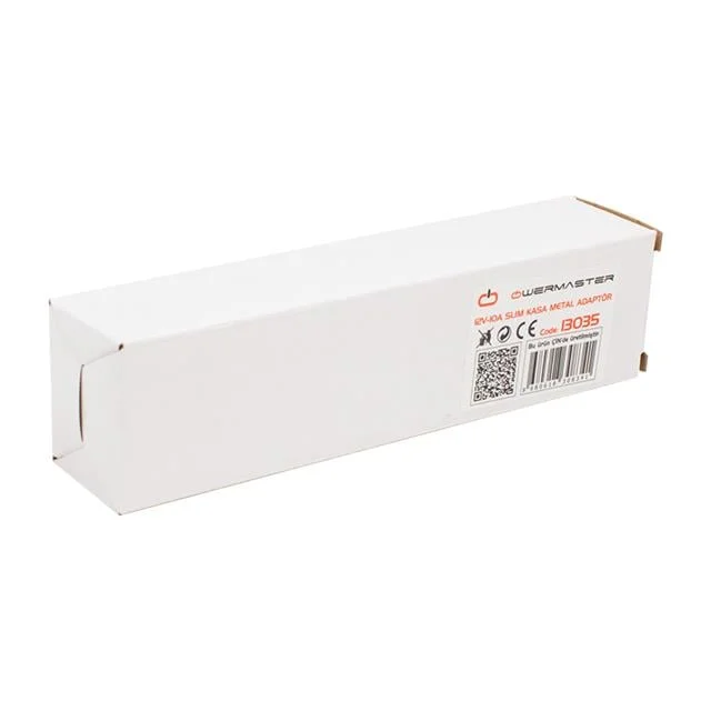 PM-13035 12V 10A Slim Metal Kasa Şerit LED ve Güvenlik Kamerası Trafo Güç Kaynağı görsel 3