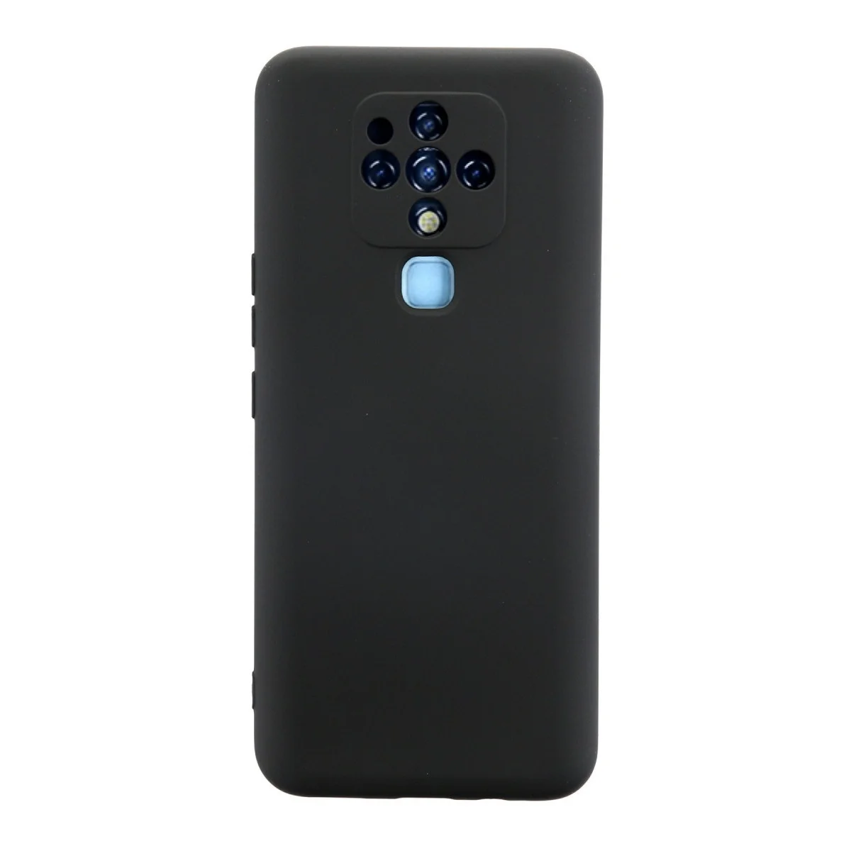 Tecno Camon 16 Kılıf Nano İçi Kadife Silikon - Siyah
