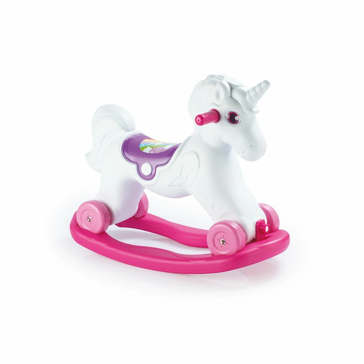 2509 Tekerlekli Unicorn Sallanan At -Dolu görsel 2