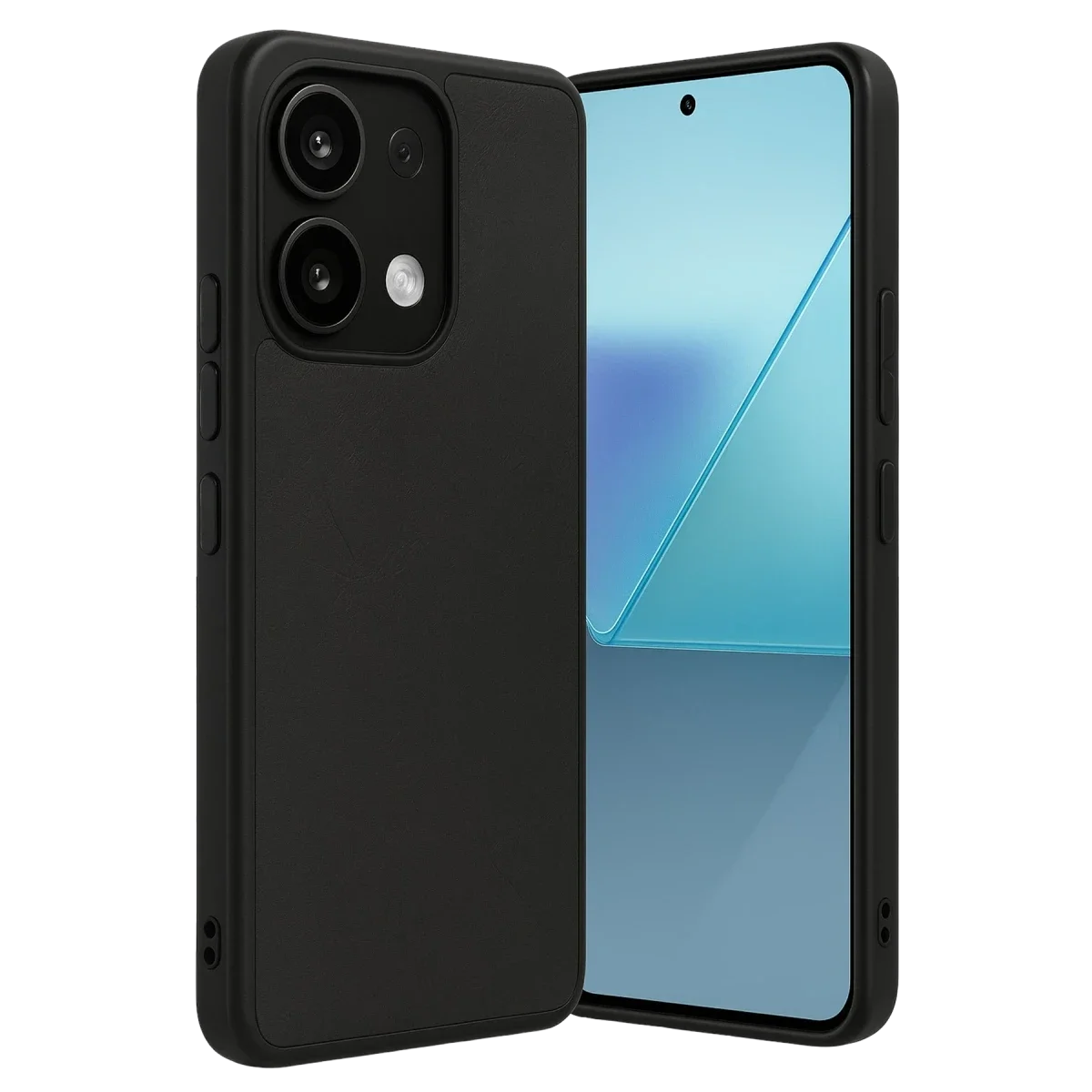 Xiaomi Redmi Note 13 Pro 5G Kılıf Aras Deri Kapak - Siyah