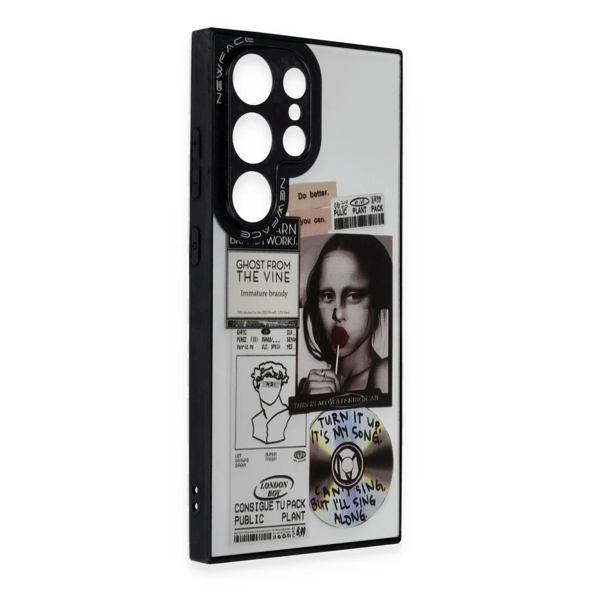 Samsung Galaxy S23 Ultra Kılıf Mirror Desenli Kapak - Mirror - 2 görsel 2