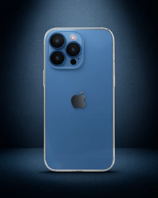 Apple İphone 13 Pro Kılıf Luko Lens Silikon - Sierra Blue