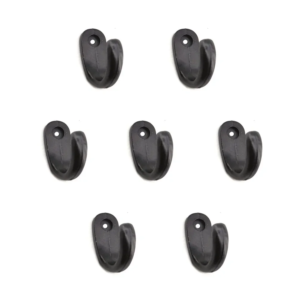 Büyük Tekli Fincan Askı, Dekor Askısı - Siyah, 12x23x30 mm görsel 2