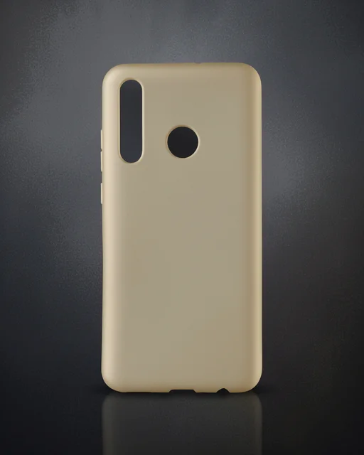 Huawei Honor 20 Lite Kılıf First Silikon - Gold