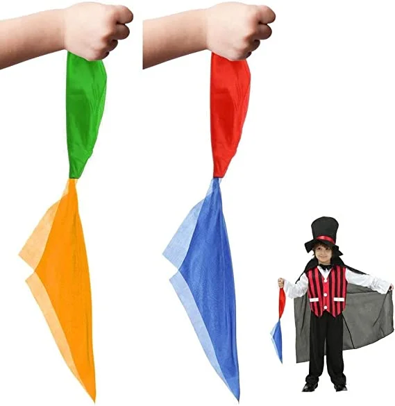 Renk Değiştiren Sihirli Mendil Sihirbazlık Oyunu görsel 2