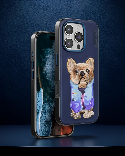 Venco Apple İphone 16 Pro Max Cute Desenli Kapak - Lacivert