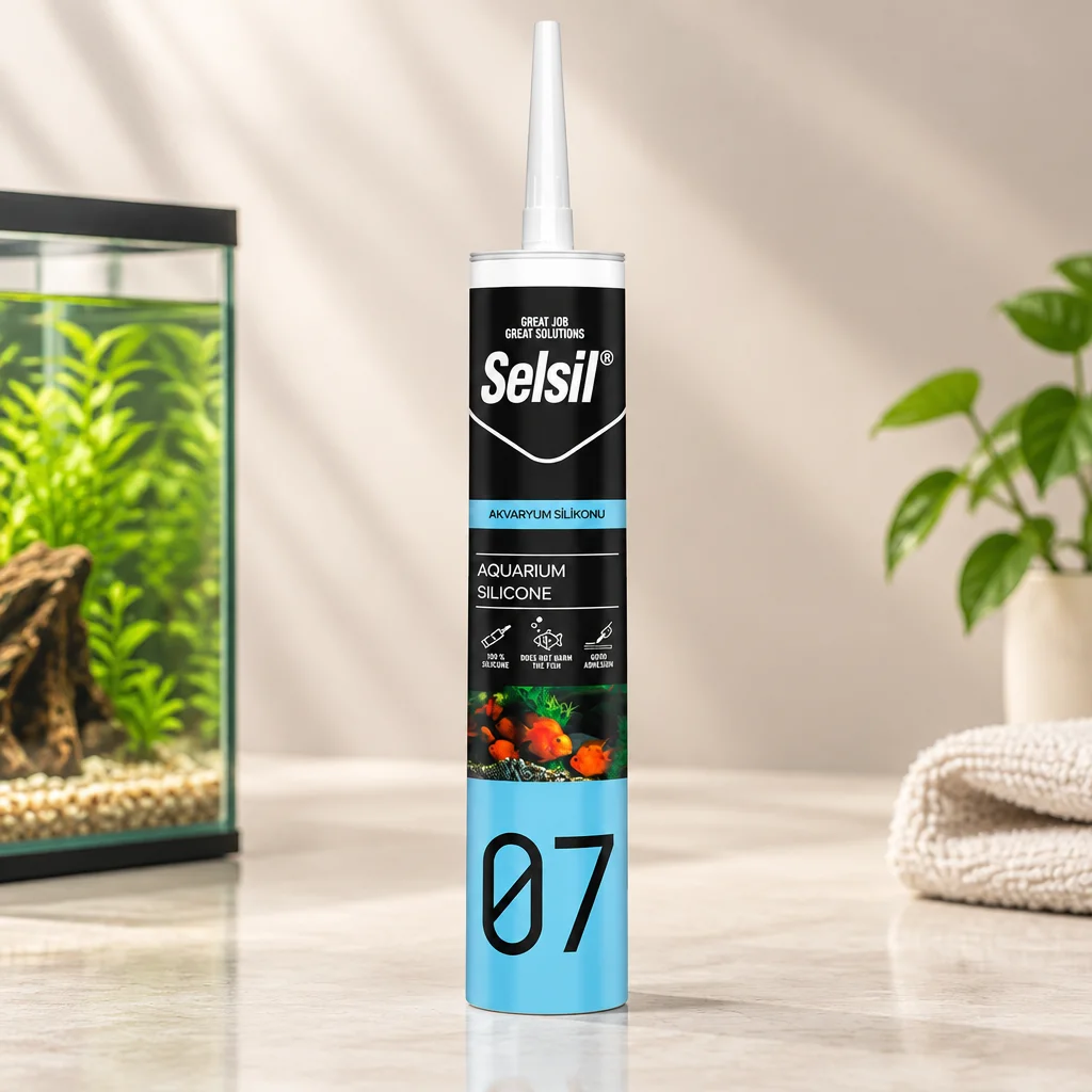 Şeffaf Akvaryum Silikonu 280ml