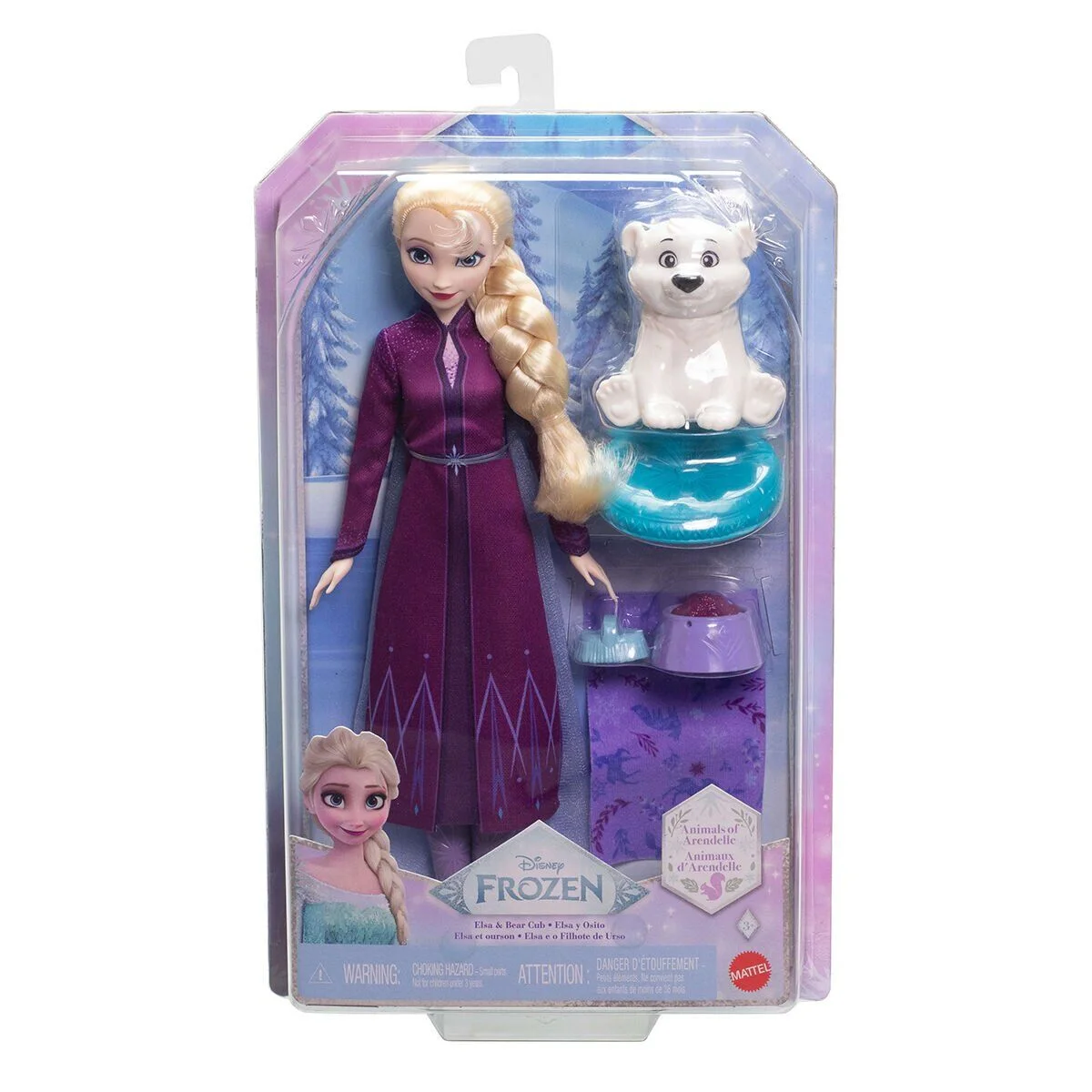 JFG16 Disney Karlar Ülkesi Elsa ve Yavru Kutup Ayısı görsel 6