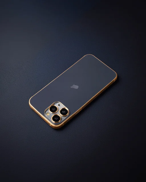 Apple İphone 12 Pro Metal Kamera Lens Koruma Cam - Gold